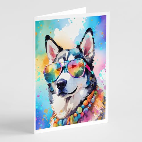 25 Best Gift Ideas for Husky Lovers in 2026 16 Caroline's Treasures Husky Hippie Dawg Cards