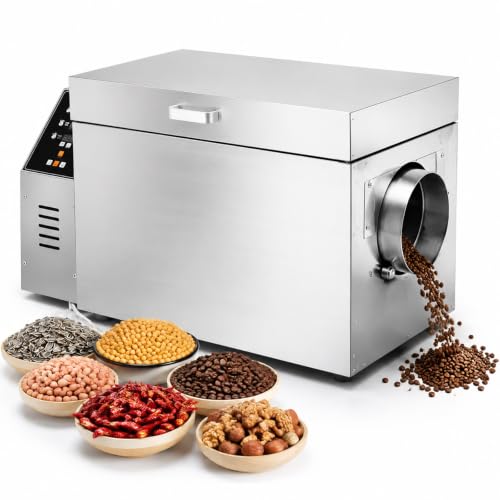 Tostatrice Elettrica Per Caffè, Fornaio A Tamburo Di Precisione Da 30-350°C
