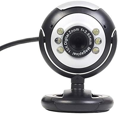 TraderPlus HD Webcam 720p Computer Camera Skype Web Cam with Mic for Widescreen Video Calling and Recording