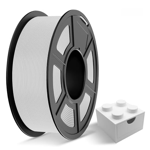 TECBEARS PLA Plus Filament 1.75mm, Neatly Wound 3D Printer Filament PLA+, Dimensional Accuracy +/- 0.02 mm, Fit Most FDM 3D Printers, 1kg Spool (2.2lbs), White