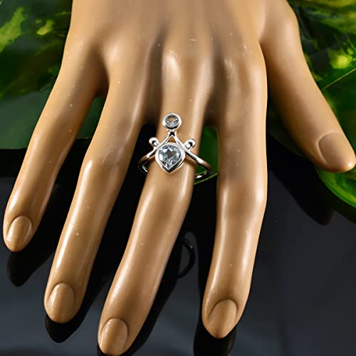 Bijoux de créateur bague en argent sterling 925 d'exception