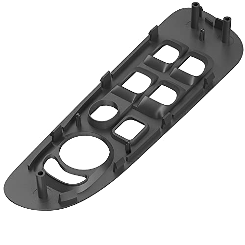 Basiker Window Switch Cover, Driver Side Door Switch Panel Bezel Trim For 2002-2010 Dodge Ram 1500 2500 3500, Grey #TOP5