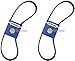 2 Pack Stens 265-941 OEM Replacement Belt Fits Wright Mfg. 71460118