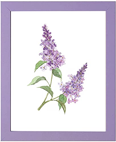 Picture Frame For 8X10 Inch Photo Mdf Photo Frame For Tabletop And Wall Purple 2Pack #TOP5