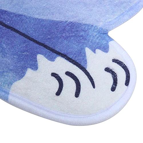 Tapis de bain absorbant et antidérapant style chat lavable en machine