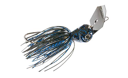Z-Man CBJH125-06 Chatterbait Jack Hammer 1.25 Oz Black/Blue