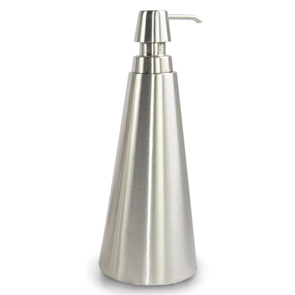 Aundhegrtt Stainless Steel Soap Dispenser Soap Dispenser Large Capacity Liquid Soap Dispenser