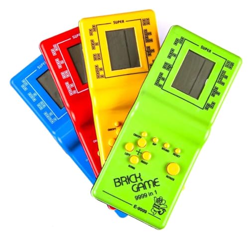 Nostaljik Tetris El Atarisi, Pilli Taşınabilir Retro Oyun Konsolu