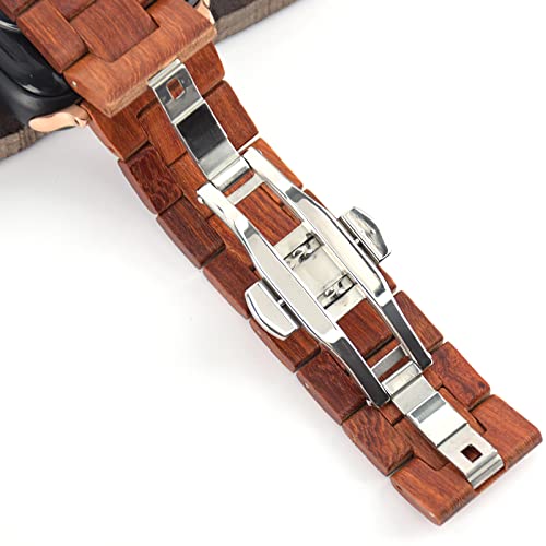 EdwardKwok Wooden Watch Band Red Sandalwood 42–49mm — view 9