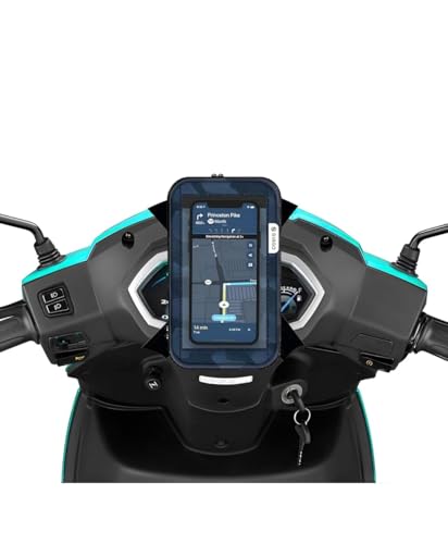 Universal Scooter Mobile Holder/Pouch/Cover for Scooters - Activa, Jupiter, Access, Burgman, Dio, Scooty, N-Torq, Vespa EVs - Motorcycle Phone Mount - Mobile Holder - Vehicle Bag