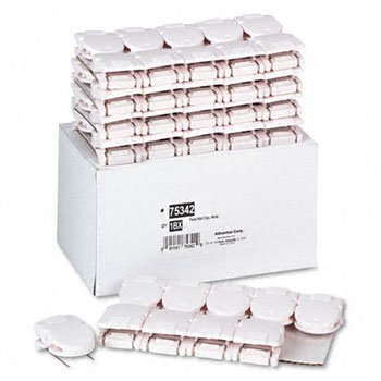 Advantus Wall Clips for Fabric Panels CLIP,PANEL WALL 50BX,WE Q6471A (Pack of5)