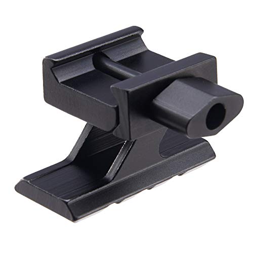 Pinty Riser Rail Mount 2 Pack 3 Slot Slanted Riser Scope Mount for 20mm Base Picatinny Weaver Dovetail Rail Slanted Riser Mount for Rifle Pistol Airsoft Flashlights Laser Sights and More, Set of 2