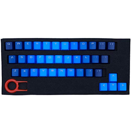 ATTAV 37 Keys PBT Backlit Keycaps Double-Color Injection Keycap Set for Mechanical Keyboard(Blue Gradient) ATTAV 37 Keys PBT Backlit Keycaps Double-Color Injection Keycap Set for Mechanical Keyboard(Blue Gradient)