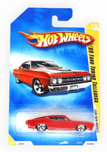 Image of Hot Wheels Car Ages 3 and Up (69 Ford Torino Talladega)