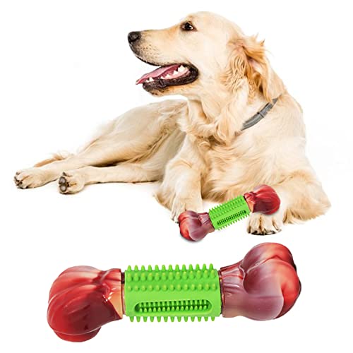 Brinquedos para filhotes de dentição, Brinquedo de limpeza de dentes de cachorro em forma de osso, B