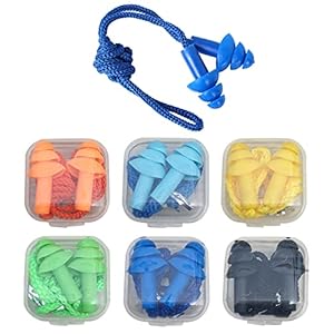 Zeayebsr Oordopjes om te slapen, oordopjes met koord, gehoorbescherming slapen, dempt lawaai en snurken, ​ideaal voor…