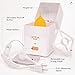 Pixie Menstrual Cup Steamer Sterilizer Cleaner - Wash Your Cup + Kill 99.9% of Germs with Cleanser Steam - 3 Minutes and Your Period Cup is Sterile! Automatic Timing Shut Off Switch (White)