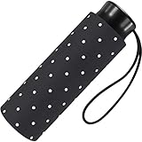Material: 100% poliéster Happy Rain Flash Ultra Mini AC paragua plegable 15 cm