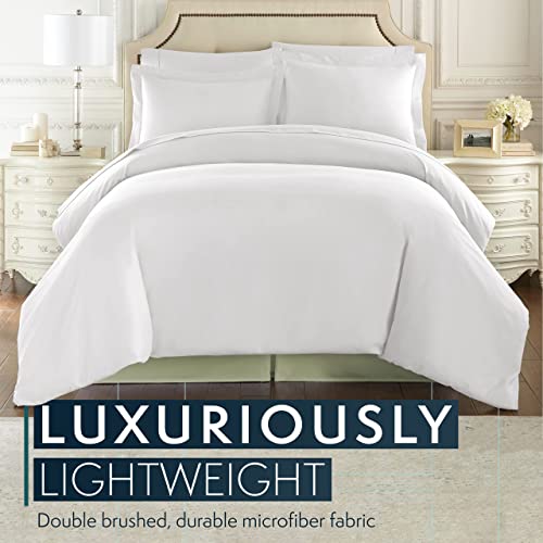 Hc Collection Sage King Bed Skirt - Dust Ruffle W/ 14 Inch Drop - Tailored, Wrinkle & Fade Resistant #TOP3