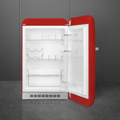 Ref 1P Smeg FAB10HRRD5 Annees 50 Rouge Char Dte - 4