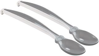 THERMOBABY 2 cucchiai morbidi, colore: grigio fascino