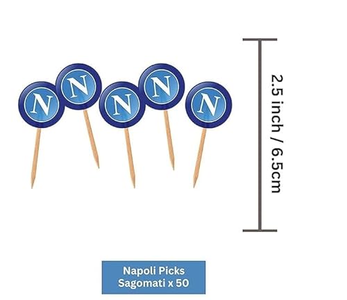 Artikel für Neapel, offizielle Sportgesellschaft Fußball Neapel, Fußball, Geburtstag, Mottoparty, besondere Veranstaltung, Feier (Picks)