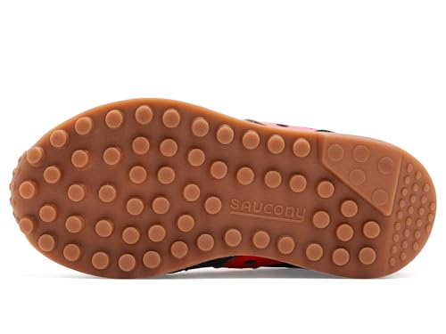 Saucony Trainer 80 KDZ (Little Big Kid) Sneaker, Navy/Red, 1 US Unisex - image 6
