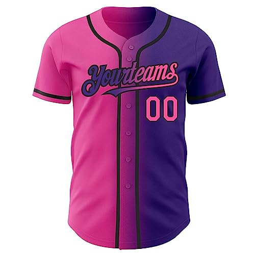 Camiseta de béisbol personalizada verde para hombres, mujeres y jóvenes, con nombre, número y logo impresos y cosidos, uniforme de béisbol miniatura 2