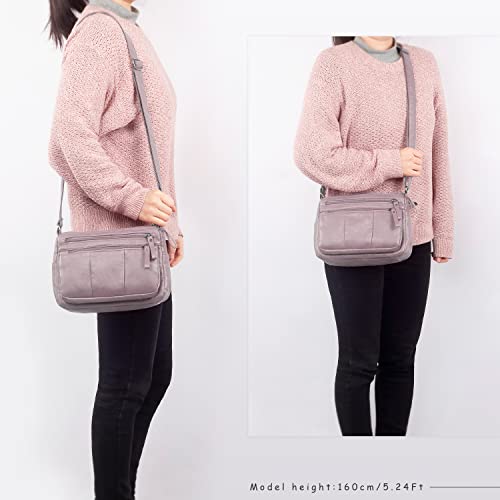 VOLGANIK ROCK Purses for Women Soft PU Leather Shoulder Bag Ladies Crossbody Purse and handbags Lightweight Pocketbook
