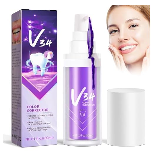2PCSBlanqueador Dental V34,Blanqueador Dental V34 Pasta Blanqueadora Dientes,Pasta de Dientes Blanqueadora,Blanqueador dientes morado,color corrector serum dientes V34,PurpleTeeth Whitening Toothpaste