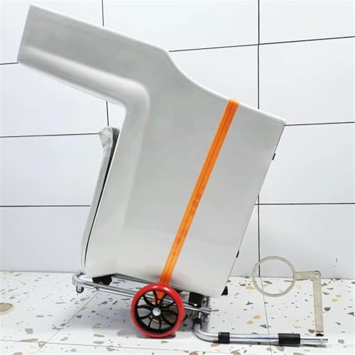 Image of Toilet Cart Jack, Toilet Installation Jack, Portable Positioning Mobile Foldable Toilet Dolly Lift, Toilet Installation Support Tool Easily Lift, Move and Repair Toilets for Plumbers