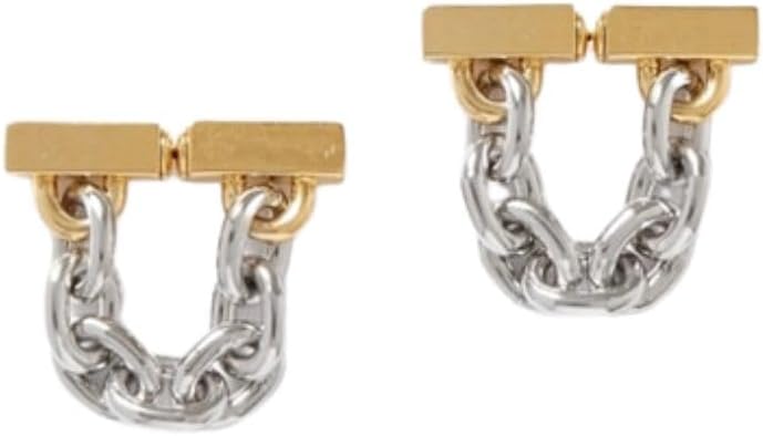 Razered Metallic with Soft Chain Earrings Simple Fashion Women's Earrings Jewelry Fashion Jewelry Accessories Creative Gift
