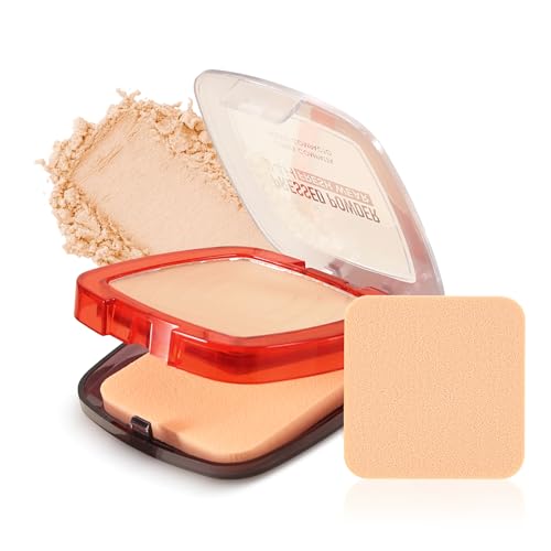 Image of Boobeen Pressed Setting Powder - Oil Control face Powder with Matte Finish, Long Lasting & Water Resistant,Buildable Medium to Full Coverage Makeup, Includes Puff