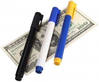 dinero corrector detector de billetes falsos detector de moneda falsificada pluma