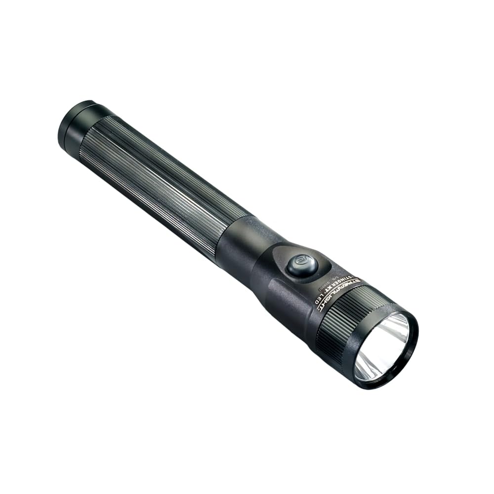 Streamlight Stinger DS 425-Lumen Rechargeable LED Flashlight, Black, Aluminum,