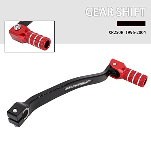 Jfg Racing Dirt Bike Shift Lever Motorcycle Folding Shift Lever Gear Shift Lever Shifter Compatible To Xr250R 1996-2004 96-04 96 97 98 99 00 01 02 03 04 Xr 250R Red #TOP3