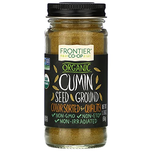 Frontier Herb Organic Ground Cumin Seed, 1.76 Oz #TOP27