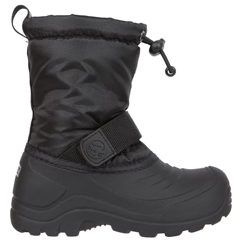Image of Northside Frosty Insulated Winter Snow Boots for Girls and Boys with Rugged, Water Resistant Nylon Upper, Quick-Drying Lining, Removable EVA Insole, and Durable TPR Outsole