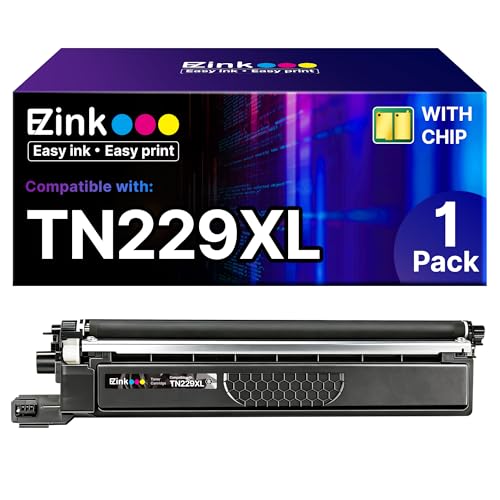 Image of E-Z Ink Compatible Replacement for Brother TN229XL Toner Cartridges 1 Black