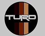 TURD Sticker – Parody Decal | Funny 4” Circle Waterproof Vinyl for Tacoma, Tundra, 4Runner, Supra & More