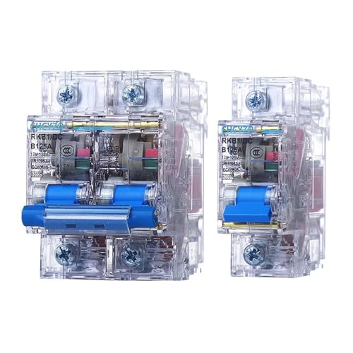 Disyuntor de CC transparente de 125A para motos eléctricas y paneles 1