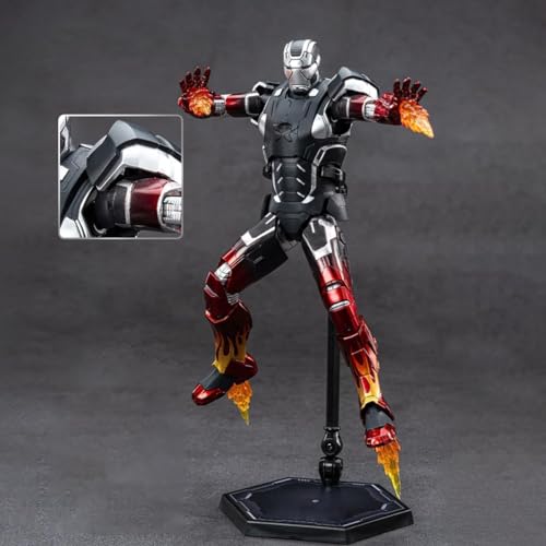 Image of ZD Box Toys Collectible Action Figure Full Box Set: Anniversary Series Non-Luminous Version 1:10 Scale Super Hero (MK - Iron Mark 22)
