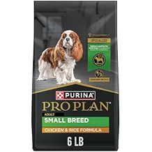 Purina Pro Plan Small Breed Dry Dog Food Chicken and Rice Formula With Live Probiotics - 6 lb. Bag