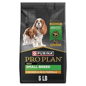 Purina Pro Plan Small Breed Dry Dog Food Chicken and Rice Formula With Guaranteed Live Probiotics – 6 lb. Bag