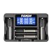 Produktbild FUGASUN 18650 Ladegerät, Intelligentes 18650 Akkuladegerät für 4 Stück 26650 22650 18650 18490 18350 17670 17500 16340 (RCR123) 14500 10440 Ni-MH Ni-CD A AA AAA AAAA C ICR IMR INR Ladegerät