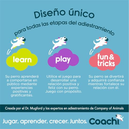 Coachi Target Stick, Teleskop-Design mit großem Ball als Ziel, Hundezubehör für Clicker- & Agility-Training, zum Beibringen von Kommandos und Tricks, für Hunde- und Welpentraining