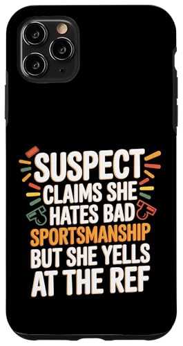 She Hates Bad Sportsmanship But Yells At Ref - �X�}�z�P�[�X iPhone 11 Pro Max �p