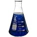 Glass Erlenmeyer Flask Set with Magnetic Stir Bar Set, 5 Sizes - 50, 150, 250, 500, and 1L, 3.3 Boro. Glass, Karter Scientific 213B4