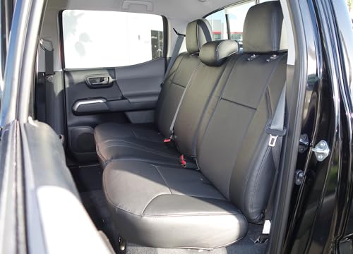 Clazzio AP-EATOB2123KKK Black PVC Seat Cover for Toyota Tacoma by Clazzio - Used condition - Image 3