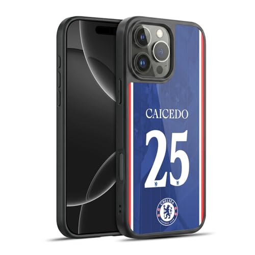 Coque iPhone 16 Pro Max Chelsea protection militaire gel antichoc Caicedo
